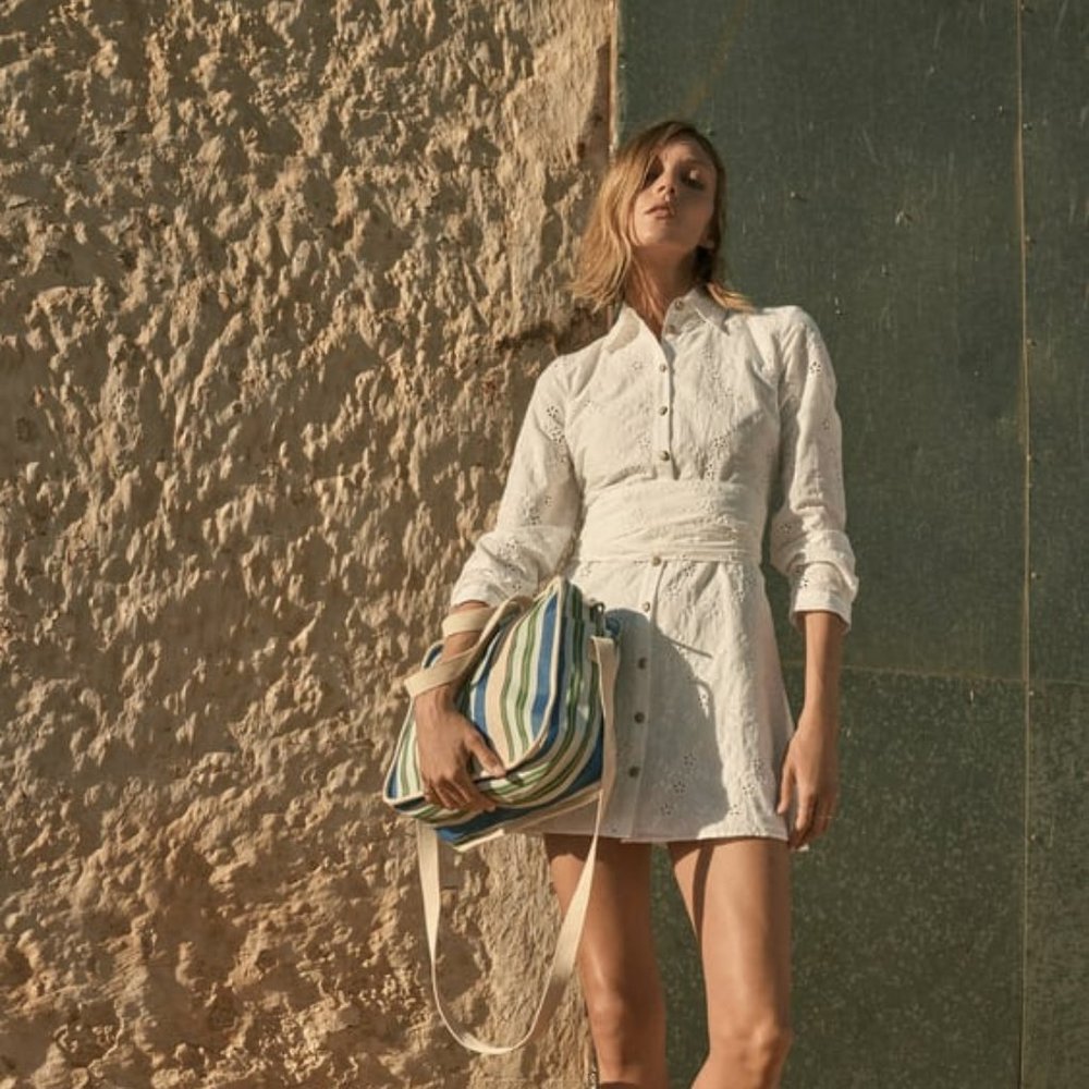 Openwork Embroidered Dress - brand new w/tag (Zara)